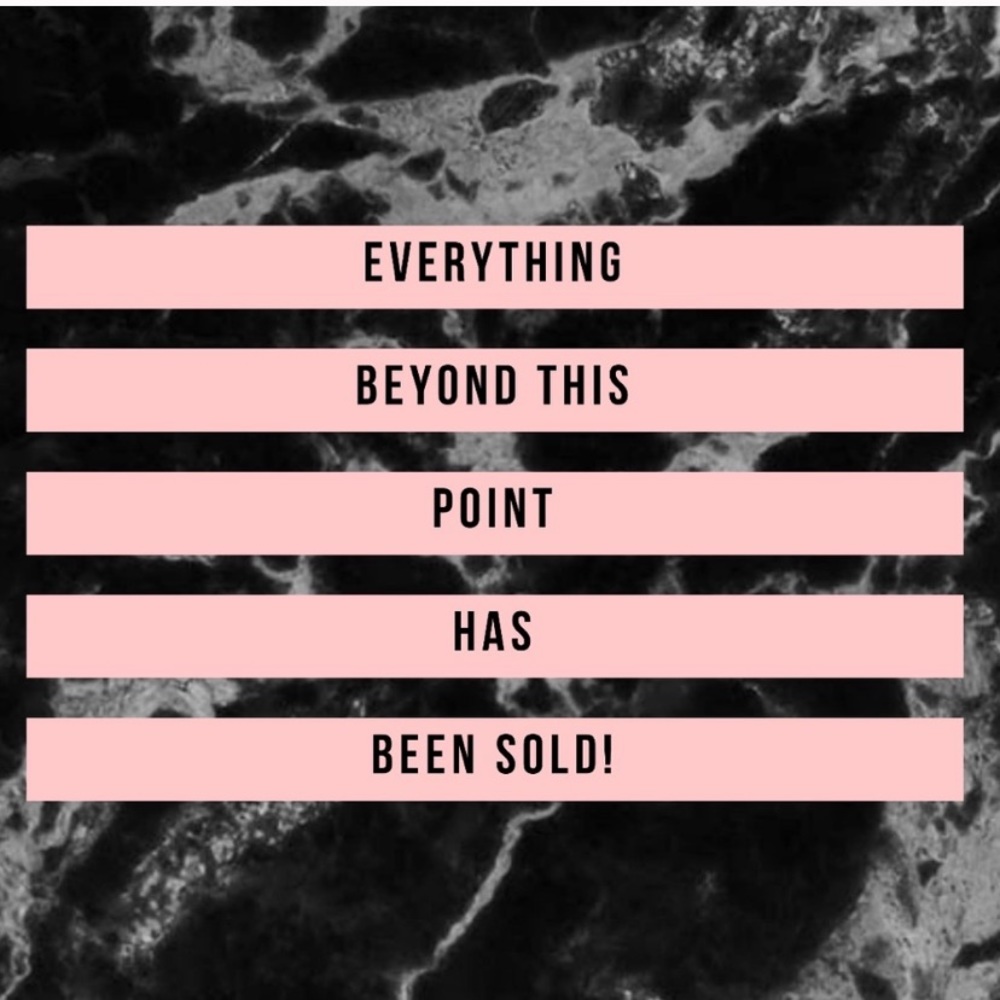 Thank you for all of your purchases! Xoxo